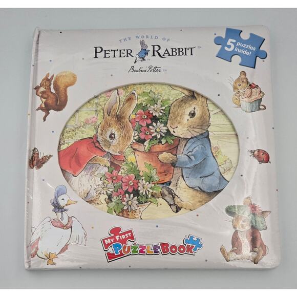 The World of Peter Rabbit My First Puzzle Book with Five Puzzles Inside - Picture 1 of 7